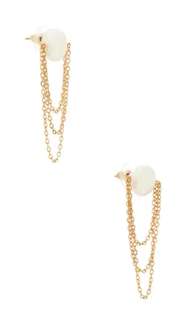 Casa Clara Larsen Pearl Drop Earrings | Thumbnail 2