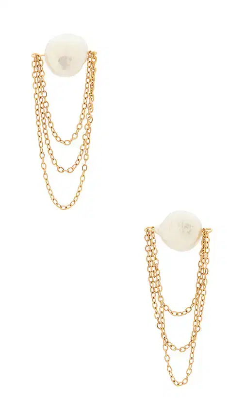 Casa Clara Larsen Pearl Drop Earrings