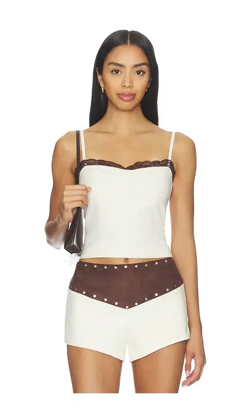 BY.DYLN x REVOLVE Onyx Corset Top