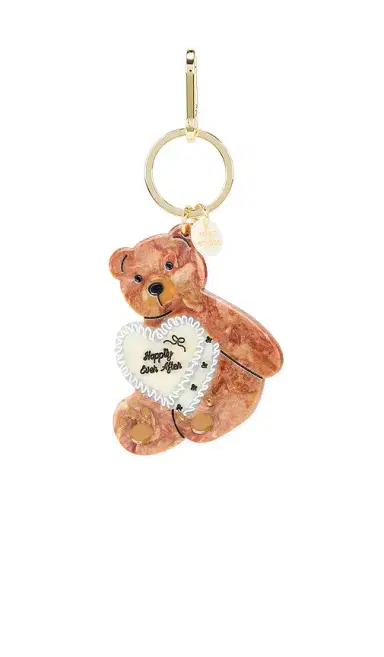 Solar Eclipse Hand-Painted Trophy Wife Cake Bear Bag Charm & Keychain | Thumbnail 2 Solar Eclipse Hand-Painted Trophy Wife Cake Bear Bag Charm & Keychain | Thumbnail 2