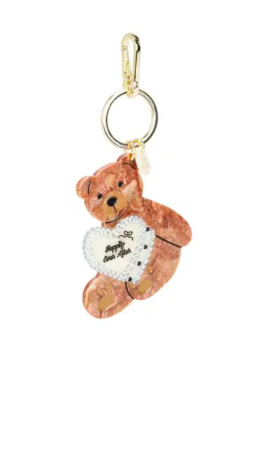 Solar Eclipse Hand-Painted Trophy Wife Cake Bear Bag Charm & Keychain | Thumbnail 1 Solar Eclipse Hand-Painted Trophy Wife Cake Bear Bag Charm & Keychain | Thumbnail 1