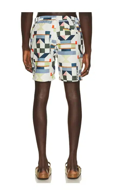 Scotch & Soda Printed Mid Length Swim Shorts | Thumbnail 2 Scotch & Soda Printed Mid Length Swim Shorts | Thumbnail 2