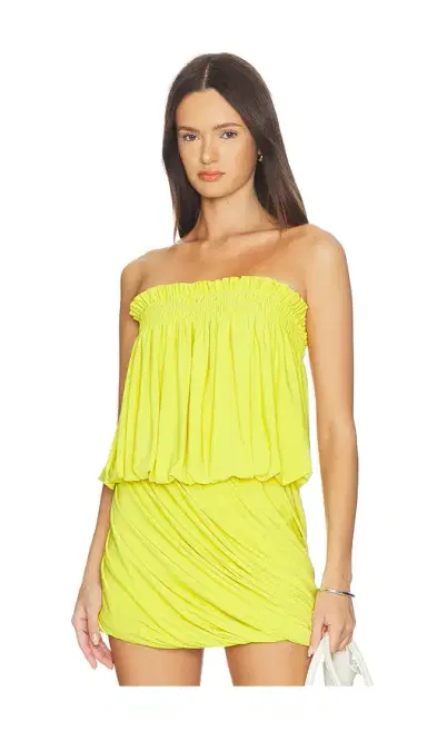 Norma Kamali Strapless Peasant Bodysuit | Thumbnail 1 Norma Kamali Strapless Peasant Bodysuit | Thumbnail 1