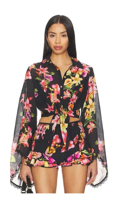 CHARO RUIZ IBIZA Lei Blouse | Thumbnail 1 CHARO RUIZ IBIZA Lei Blouse | Thumbnail 1