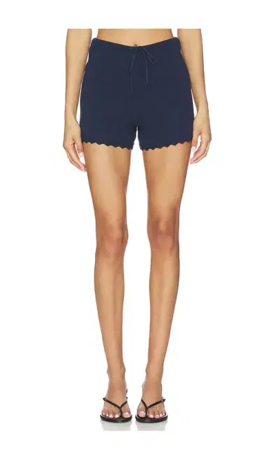 525 America Rosalia Lace Hem Shorts | Thumbnail 1