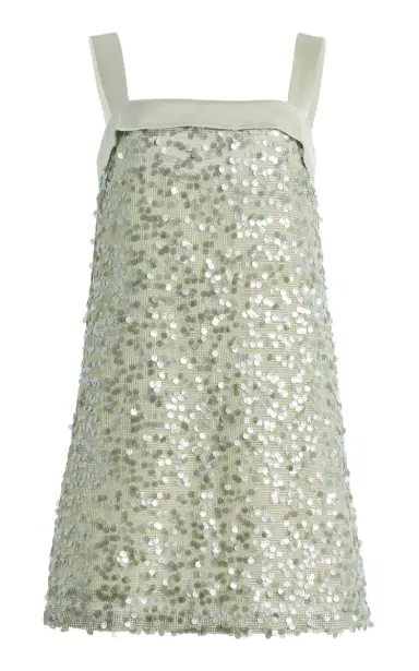 SIMKHAI Davina Sequined Mini Dress | Thumbnail 1 SIMKHAI Davina Sequined Mini Dress | Thumbnail 1