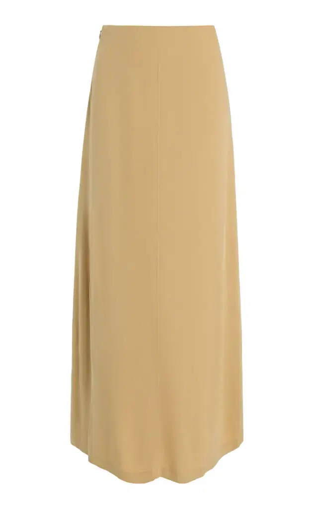 Flared Jersey Midi Skirt