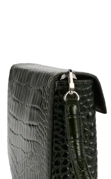 Toteme Clip Croc-Embossed Leather Shoulder Bag | Thumbnail 4 Toteme Clip Croc-Embossed Leather Shoulder Bag | Thumbnail 4