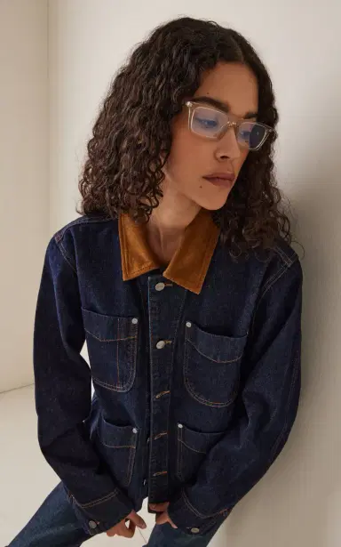 Saint Laurent Betty Thin Square-Frame Acetate Glasses | Thumbnail 2 Saint Laurent Betty Thin Square-Frame Acetate Glasses | Thumbnail 2