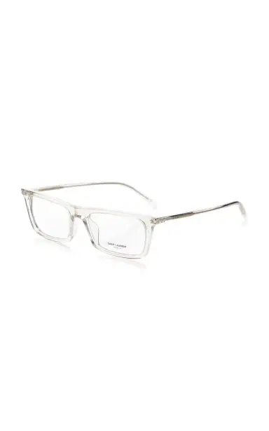 Saint Laurent Betty Thin Square-Frame Acetate Glasses | Thumbnail 3 Saint Laurent Betty Thin Square-Frame Acetate Glasses | Thumbnail 3