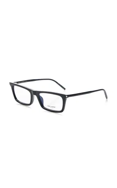 Saint Laurent Betty Thin Square-Frame Acetate Glasses | Thumbnail 3