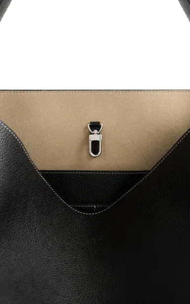 Toteme Medium Belted Grained-Leather Tote Bag | Thumbnail 4