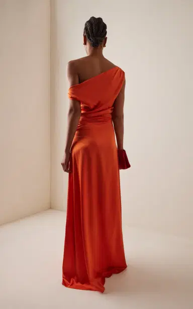 Staud Phare Silk-Blend Maxi Dress | Thumbnail 4 Staud Phare Silk-Blend Maxi Dress | Thumbnail 4