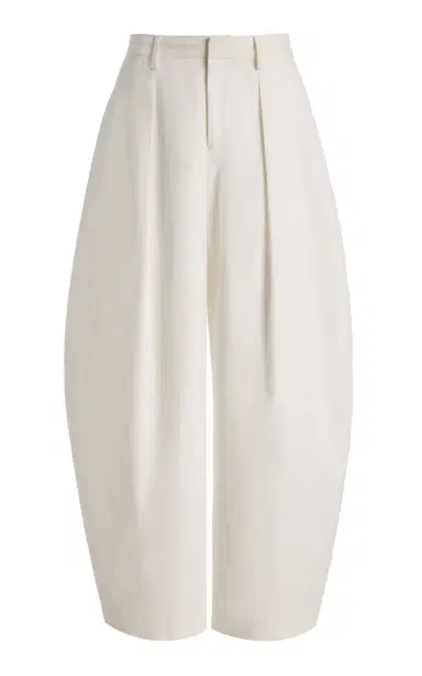 Staud Elias Cotton-Blend Wide-Leg Pants | Thumbnail 6 Staud Elias Cotton-Blend Wide-Leg Pants | Thumbnail 6
