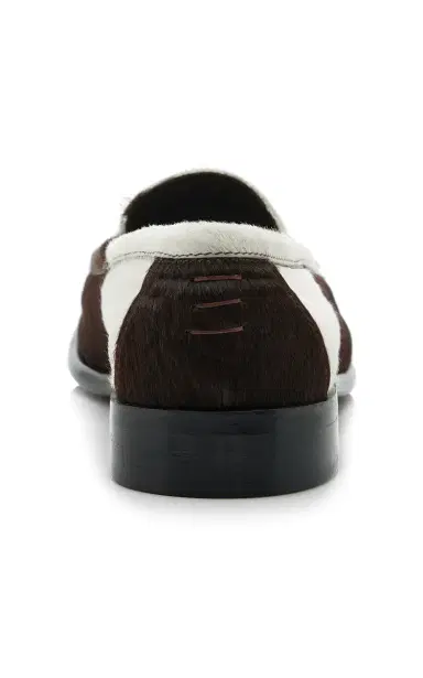 Hvoya Exclusive Bowie Cow-Print Pony Hair Loafers | Thumbnail 5 Hvoya Exclusive Bowie Cow-Print Pony Hair Loafers | Thumbnail 5