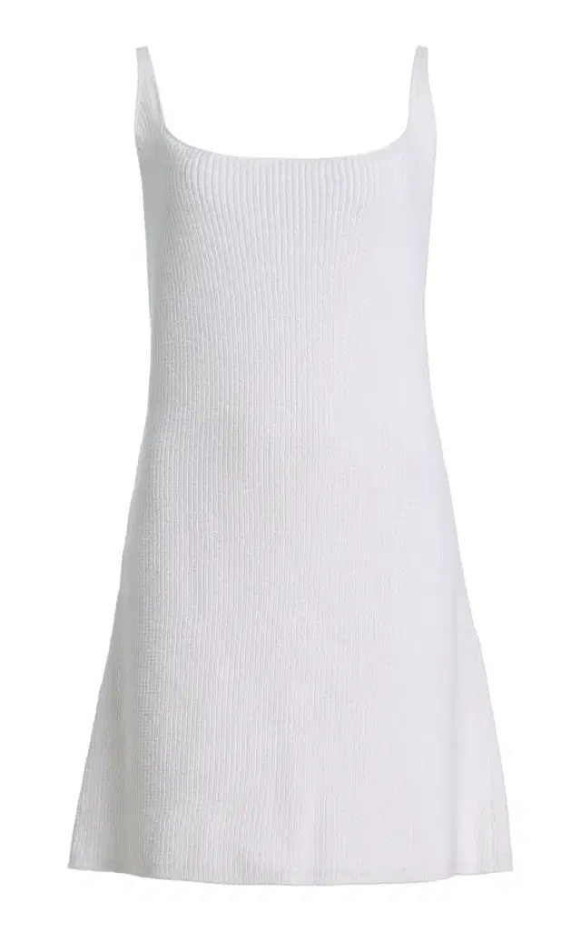 Fiona Knit Cotton-Blend Mini Dress