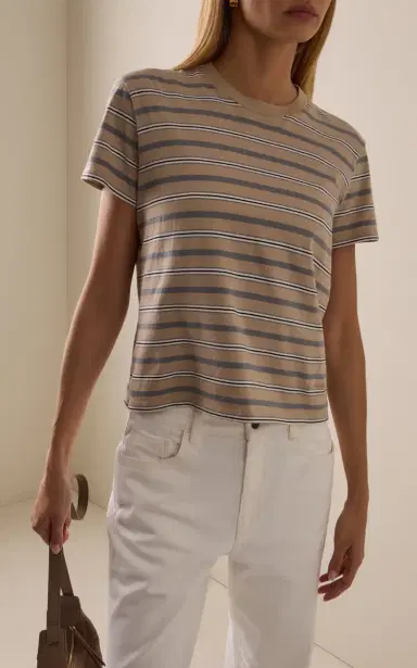 Kallmeyer Kenzie Striped Cotton T-Shirt | Thumbnail 2