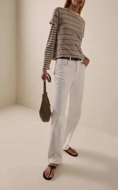Kallmeyer Kenzie Striped Cotton T-Shirt | Thumbnail 3