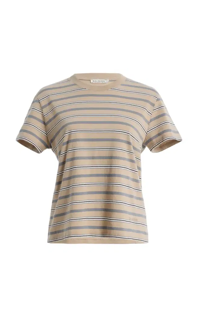 KALLMEYER Kenzie Striped Cotton T-Shirt