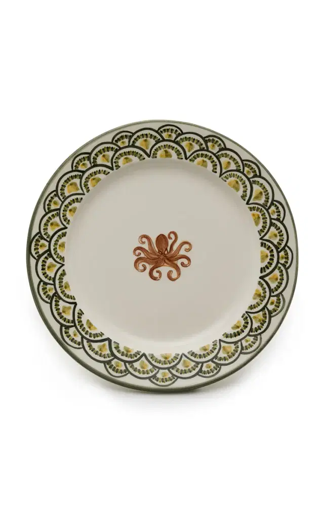 Moda Domus Aperitivo Set-of-Four Ceramic Dinner Plates - Multi