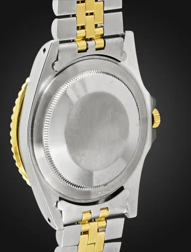 Stephanie Windsor Rolex Vintage 1987 GMT-Master Automatic Stainless Steel and 18-Karat Gold Watch, Ref. 16753 (7.1'' wrist) - Men | Thumbnail 3 Stephanie Windsor Rolex Vintage 1987 GMT-Master Automatic Stainless Steel and 18-Karat Gold Watch, Ref. 16753 (7.1'' wrist) - Men | Thumbnail 3