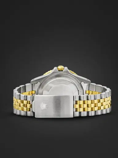 Stephanie Windsor Rolex Vintage 1987 GMT-Master Automatic Stainless Steel and 18-Karat Gold Watch, Ref. 16753 (7.1'' wrist) - Men | Thumbnail 4 Stephanie Windsor Rolex Vintage 1987 GMT-Master Automatic Stainless Steel and 18-Karat Gold Watch, Ref. 16753 (7.1'' wrist) - Men | Thumbnail 4