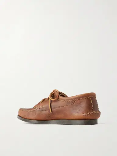 Yuketen Italian Blucher Leather Boat Shoes - Men | Thumbnail 4 Yuketen Italian Blucher Leather Boat Shoes - Men | Thumbnail 4