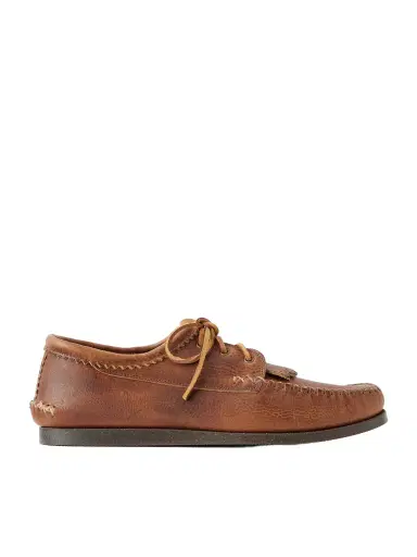 Yuketen Italian Blucher Leather Boat Shoes - Men | Thumbnail 1 Yuketen Italian Blucher Leather Boat Shoes - Men | Thumbnail 1