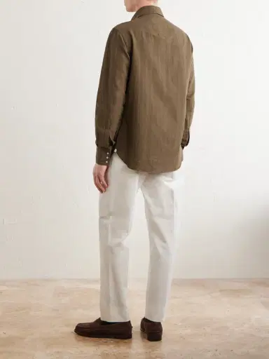 J. Mueser Cotton Western Shirt - Men | Thumbnail 4