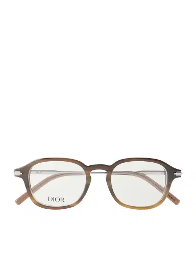 DIOR Eyewear DiorBlackSuitO R11I Geometric Acetate Glasses - Men | Thumbnail 1 DIOR Eyewear DiorBlackSuitO R11I Geometric Acetate Glasses - Men | Thumbnail 1