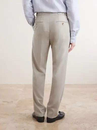 MR P. Tapered Wool Suit Trousers - Men | Thumbnail 4