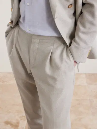 MR P. Tapered Wool Suit Trousers - Men | Thumbnail 6