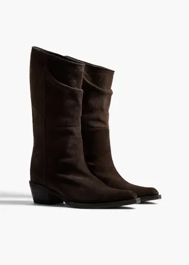 Khaite Clive Boot In Umber | Thumbnail 2