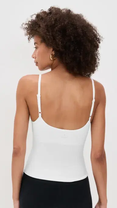 Beyond Yoga pacedye Forever Waist Length Tank Cloud White | Thumbnail 3
