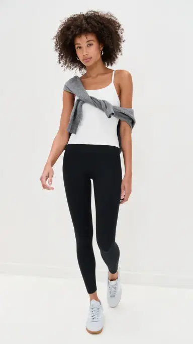 Beyond Yoga pacedye Forever Waist Length Tank Cloud White | Thumbnail 5