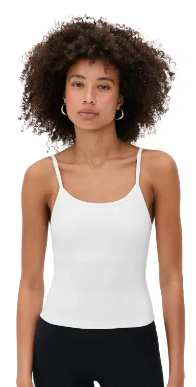 Beyond Yoga pacedye Forever Waist Length Tank Cloud White | Thumbnail 1