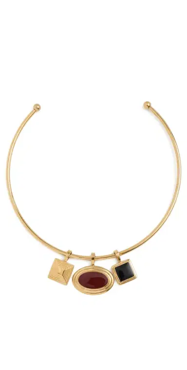 Heaven Mayhem Solene Choker Bundle Gold Gold One Size | Thumbnail 1
