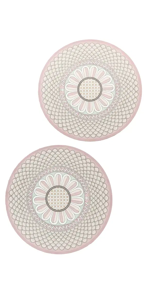 La DoubleJ Hardback Placemats Set of 2 Napoli One Size