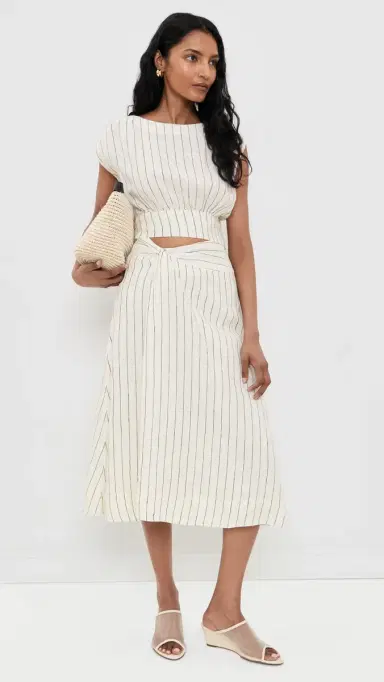 Merlette Shaan Stripe Linen Top | Thumbnail 5 Merlette Shaan Stripe Linen Top | Thumbnail 5