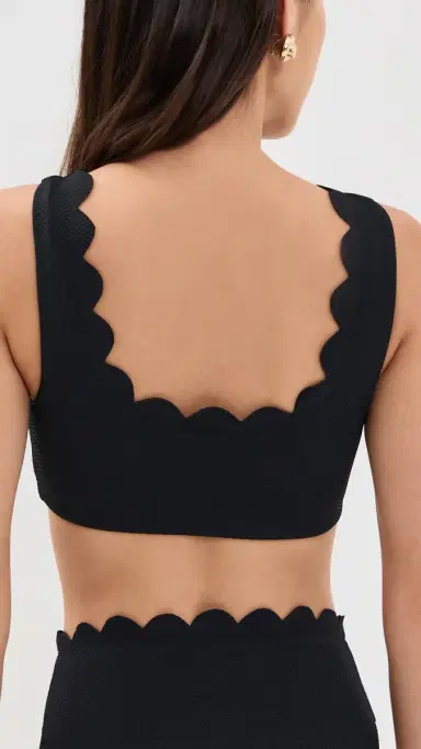 Beach Riot Madison Bikini Top Black | Thumbnail 3