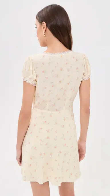 LoveShackFancy Yasmin Dress Lemon Haze | Thumbnail 3