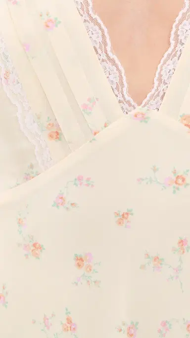 LoveShackFancy Yasmin Dress Lemon Haze | Thumbnail 6