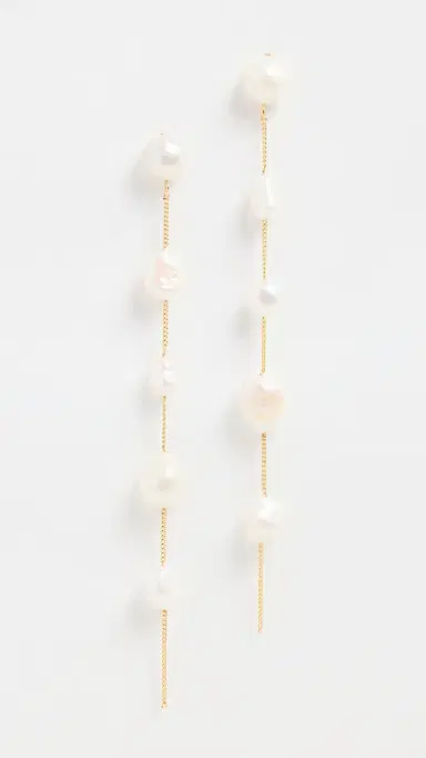Cult Gaia Atum Earrings Pearl | Thumbnail 2