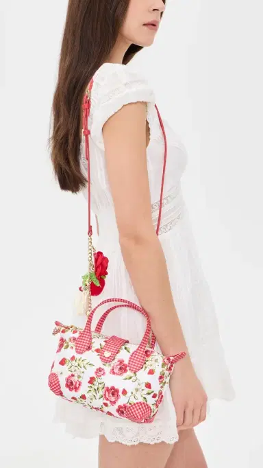 Stoney Clover Lane Agua Bendita x Strawberry Crossbody Bag | Thumbnail 3 Stoney Clover Lane Agua Bendita x Strawberry Crossbody Bag | Thumbnail 3