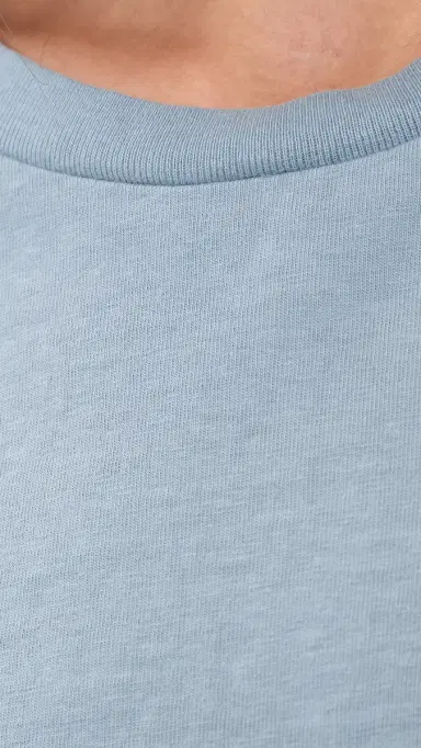 Vitamin A Coast Fitted Tee Shirt Dusk Blue | Thumbnail 6