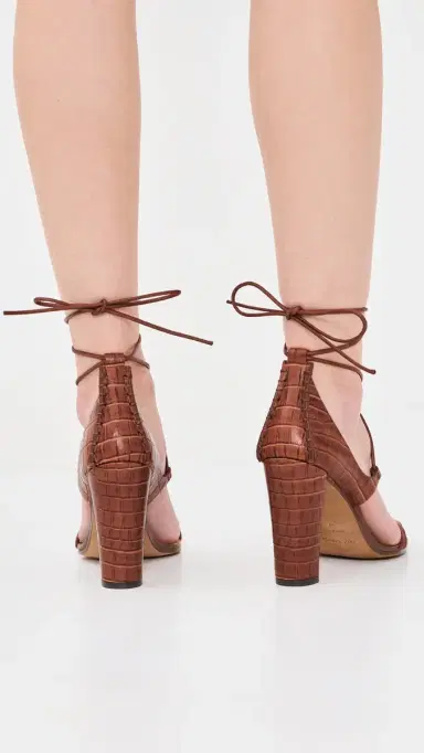Ulla Johnson Aves Bare High Heel Sandals Redwood 40 | Thumbnail 4