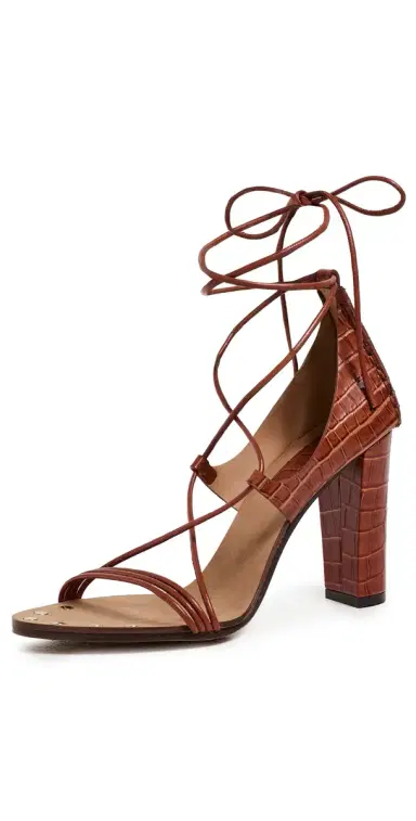 Ulla Johnson Aves Bare High Heel Sandals Redwood 40 | Thumbnail 1