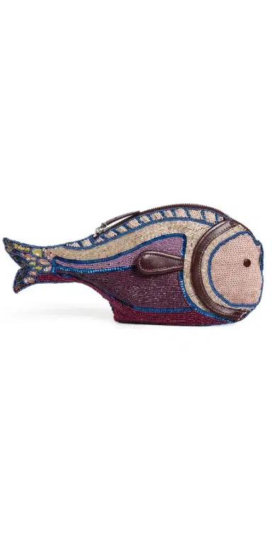 STAUD Pesce Clutch Ultraviolet One Size | Thumbnail 1