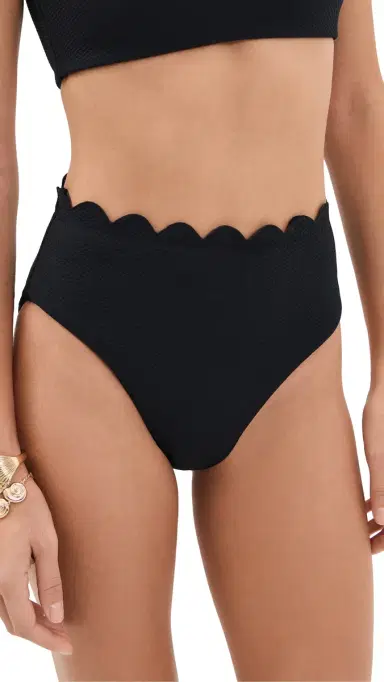 Beach Riot Nessa Bottoms Black | Thumbnail 6