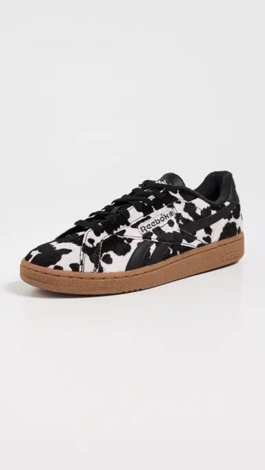 REEBOK Club C Grounds UK Sneakers Chalk/Black/Gum 7 | Thumbnail 2